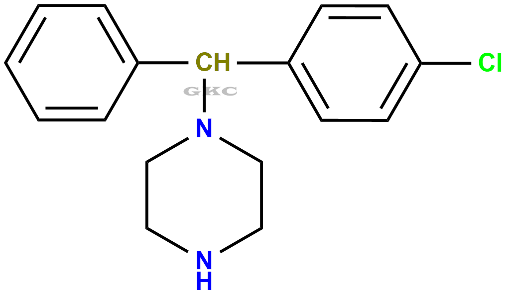 1-(4-Chlorobenzhydryl) Piperazine