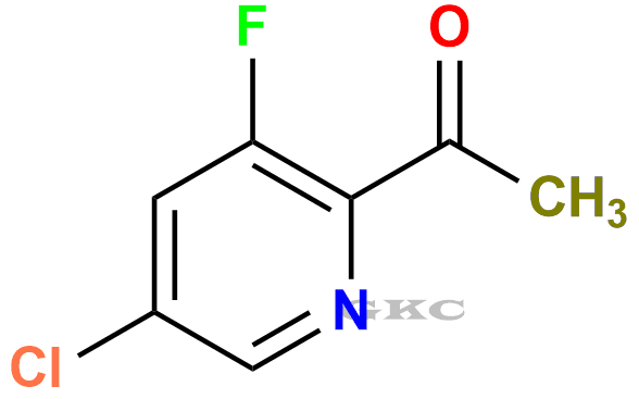 1-(5-chloro-3-fluoro-2-pyridinyl)ethanone