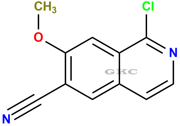 1-Chloro-7-methoxy-isoquinoline-6-carbonitrile