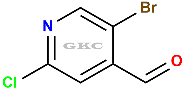 2-chloro-5-bromo-pyridine-4-carboxaldehyde