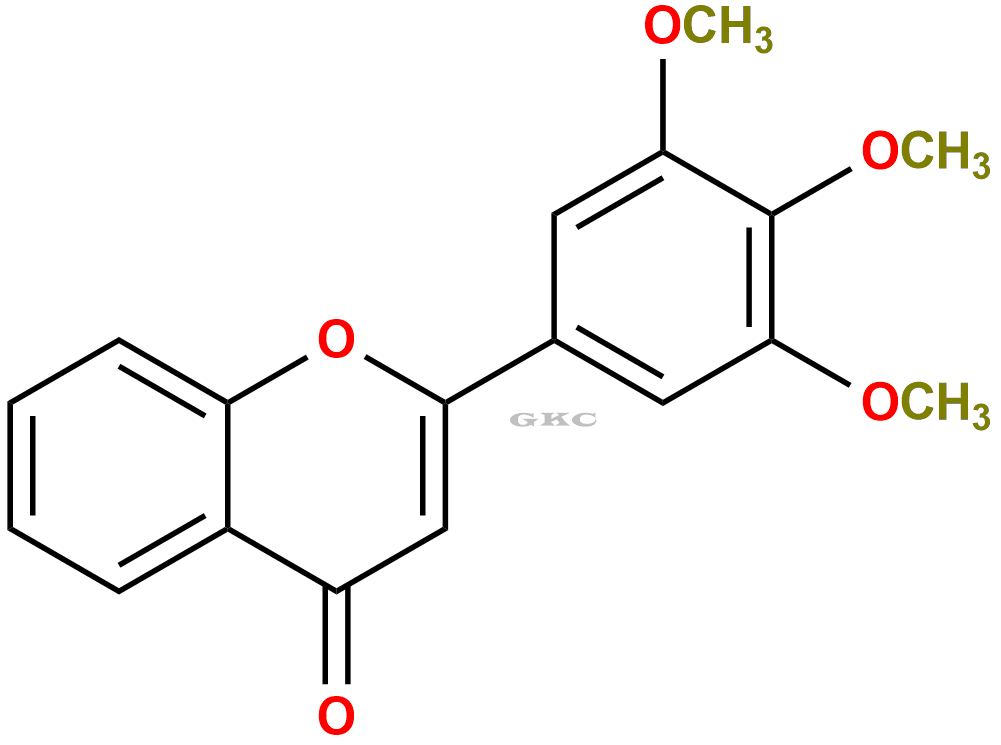 3’,4’,5’ – Tri Methoxy flavones