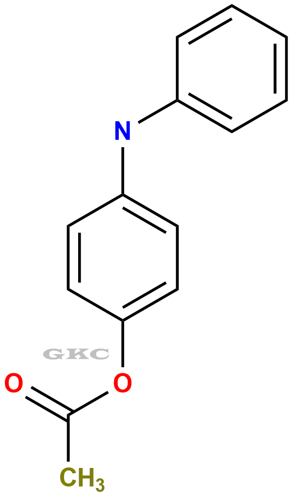 4-(phenylamino)phenyl acetate