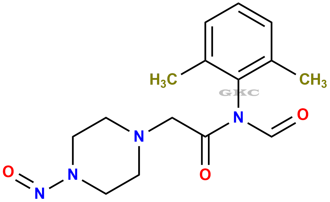 Nitroso-Ranolazine-ll/ N-(2,6-dimethylphenyl)-2-(4-nitrosopiperazin-1-yl)acetamide