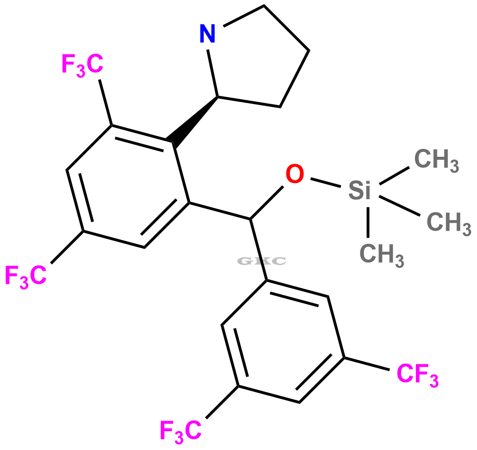 S-α,α-bis(3,5-bis(trifluoromethyl) phenyl)-2-pyrrolidine methanol trimethyl silyl ether